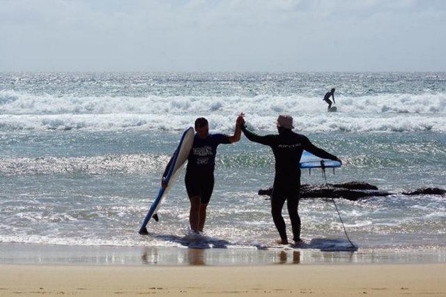 curso de surf